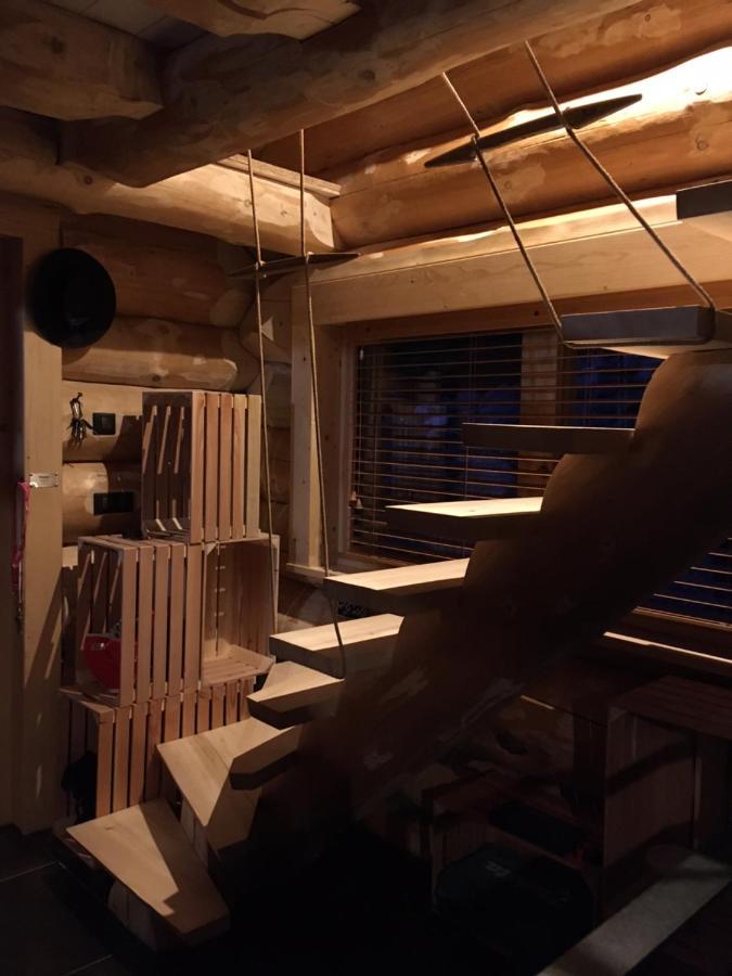 Chalet Anzac Chalet 5 Etoiles En Rondins Tout Neuf Unique Dans Les Aravis Les Villards-sur-Thônes Buitenkant foto