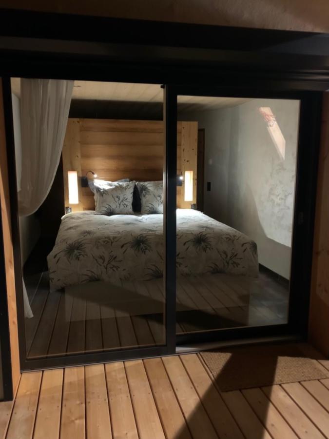 Chalet Anzac Chalet 5 Etoiles En Rondins Tout Neuf Unique Dans Les Aravis Les Villards-sur-Thônes Buitenkant foto