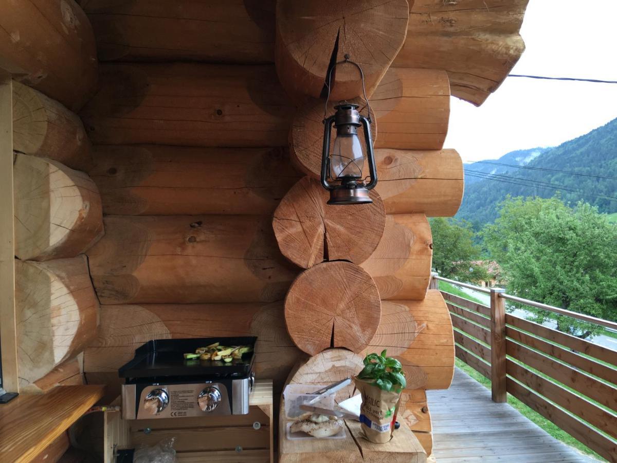 Chalet Anzac Chalet 5 Etoiles En Rondins Tout Neuf Unique Dans Les Aravis Les Villards-sur-Thônes Buitenkant foto