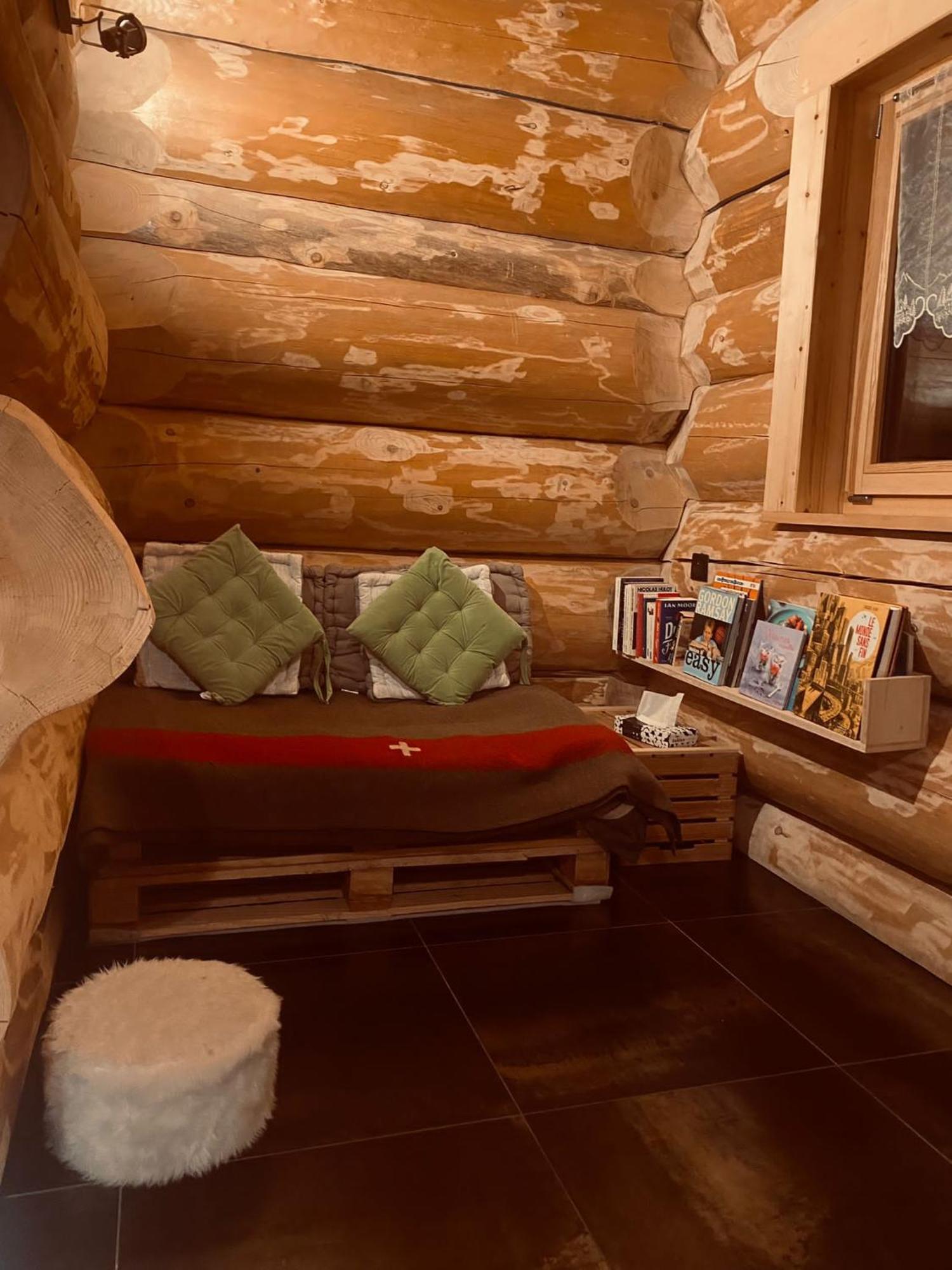Chalet Anzac Chalet 5 Etoiles En Rondins Tout Neuf Unique Dans Les Aravis Les Villards-sur-Thônes Buitenkant foto