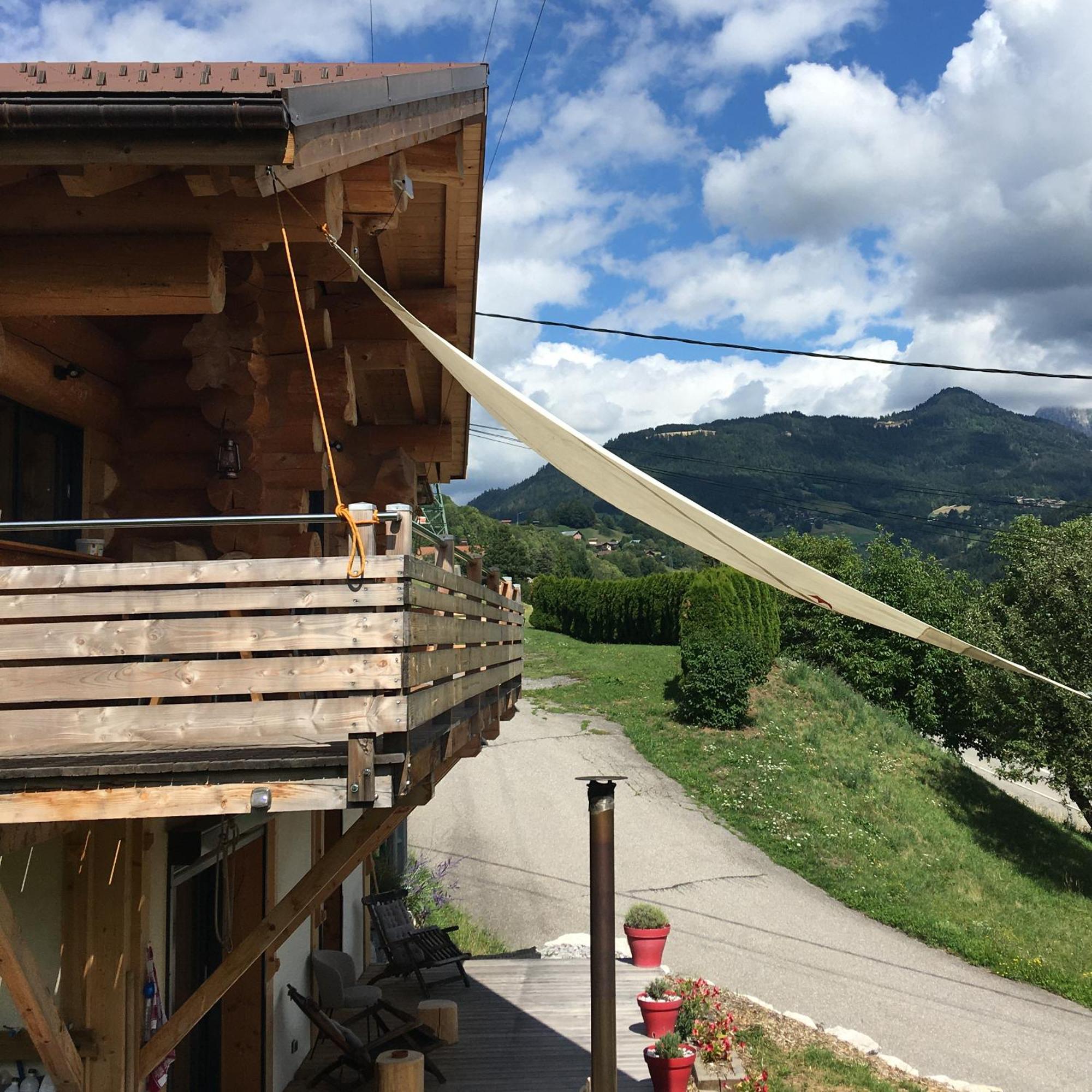 Chalet Anzac Chalet 5 Etoiles En Rondins Tout Neuf Unique Dans Les Aravis Les Villards-sur-Thônes Buitenkant foto